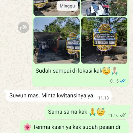 Pengiriman Papan Bunga Duka Kebagusan
