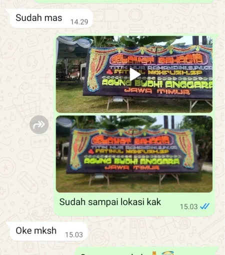 Pengiriman Papan Bunga Kebagusan