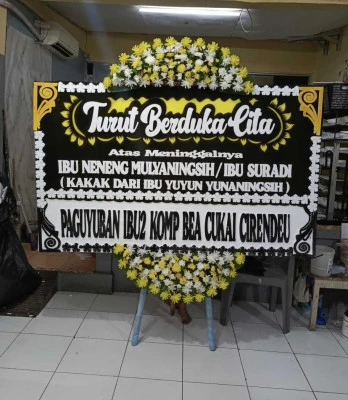Papan Bunga di Kebagusan